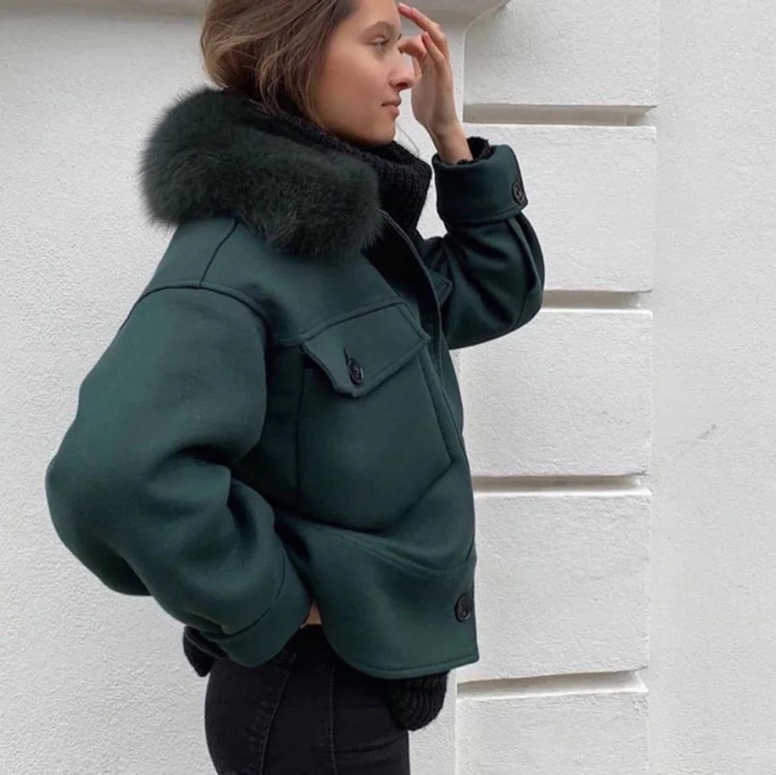 Forêt | Le Blouson Émeraude